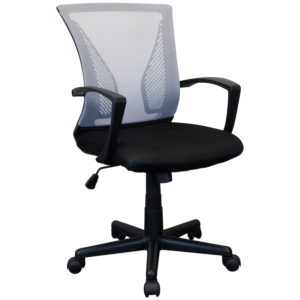 Everfurn Simone Mid-Back Office Chair - White