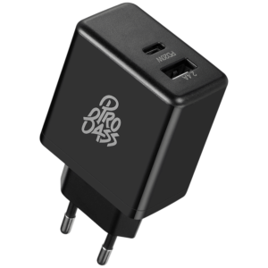 Pro Bass Dual USB + Type-C Wall Charger 32w