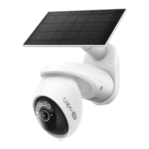 Solar-Powered Pan/Tilt Security Camera Kit