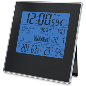 Volkano Storm series Weather Station - Black