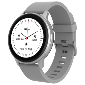 Volkano Active Tech Trend series Watch with heart rate monitor - Silver
