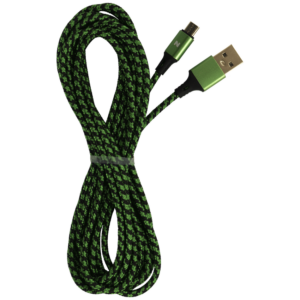 Nitho XB1 Dual Charge & Play Cable - 2x Charge & Play - 4m Braided with Metal Plug