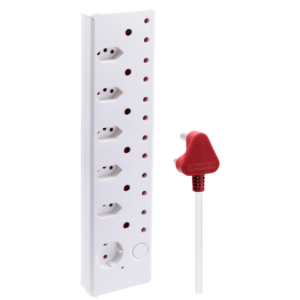 Switched Medium Surge 12-Way Multiplug 0.5m