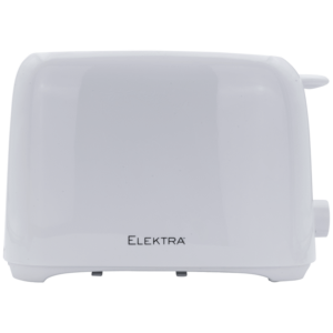 Elektra Basic 700w 2-Slice Toaster - White