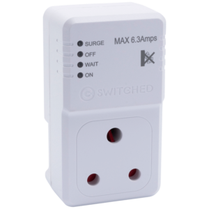 Switched 1-Way Fridge Surge Adaptor
