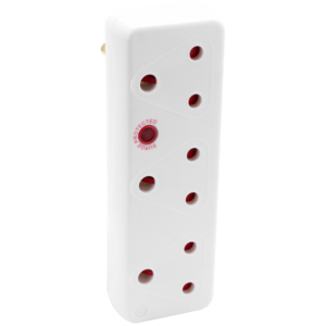 Ellies 3-Way Medium Surge Adaptor - White