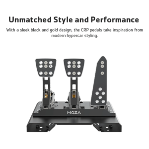 Moza CRP Load Cell Three Pedals with Base