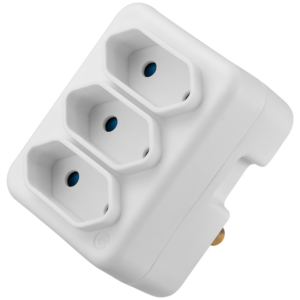 Ellies 3-Way Euro Adaptor