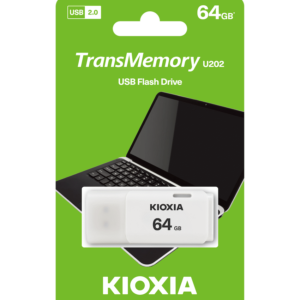 Kioxia 64gb USB 2.0 - White