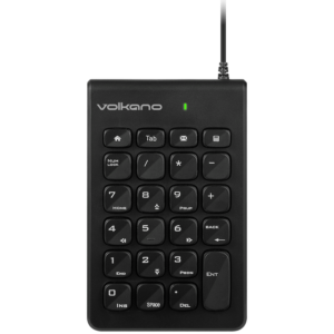 Volkano Numeric Series USB Numeric Keypad - Black