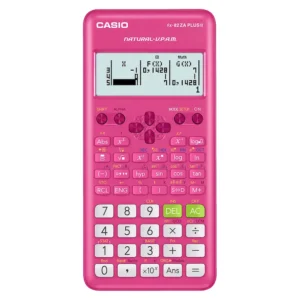 Casio FX-82 ZA Plus II Calculator - Pink