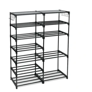 Everfurn Myra Show Rack - Black