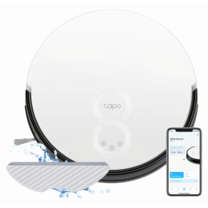 TP-Link Tapo RV10 Robot Vacuum and Mop, Gyroscope, 2600 mAh, 300 ml