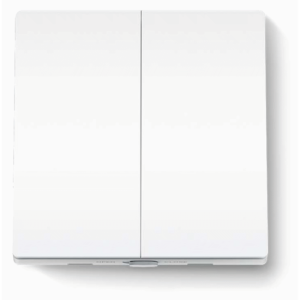 TP-Link Tapo S220 Smart 868mhz Light Switch 2-Gang 1-Way, No Neutral Required