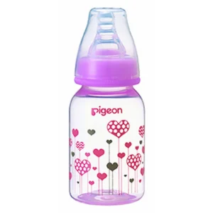 Pigeon Flexible Bottle STD Neck - Pink - 120ml