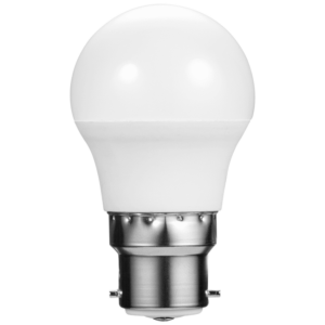 Switched 5w Golfball LED Light Bulb B22 - Warm White