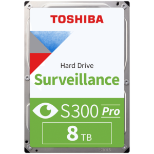 Toshiba S300 Pro 8tb Surveillance HDWT380UZSVA 7200rpm 256mb