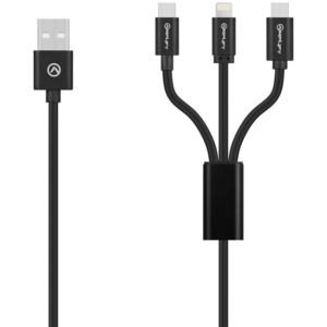 Amplify On the Fly 3-in-1 Charging Cable 1m