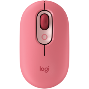 Logitech(R) POP Mouse with Emoji - Heartbreaker Rose/BT
