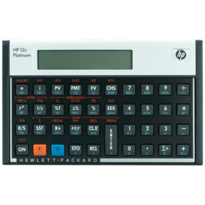 HP 12C Platinum Financial Calculator (Algebraic or RPN)