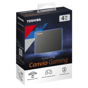 Toshiba Canvio Gaming 4TB Black