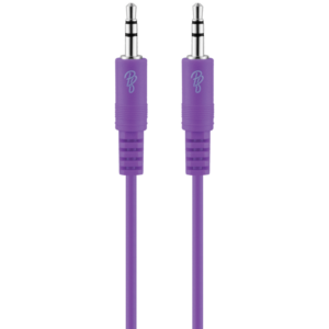 Pro Bass Unite Series - Boxed Auxiliary Cable - Purple