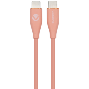 Volkano Flexi Series Type-C to Type-C 2.5m 60w - Pink