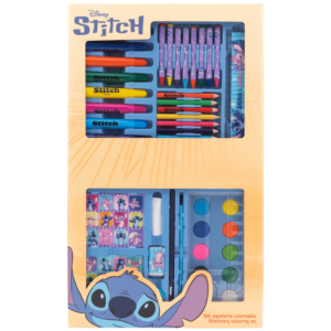 COLOURING STATIONERY SET BOX STITCH