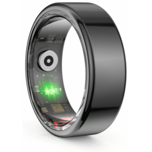 Volkano Ring Series Smart Ring - Black 20.6mm