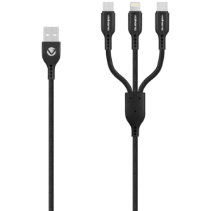 Volkano On-the-Go 3-in-1 Braided Cable