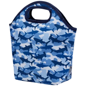 Quest Shark Cammo Lunch Bag Blue