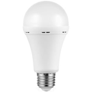 Switched 9w A60 Rechargeable LED Light Bulb E27 - Cool White