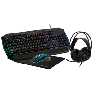 VX Gaming Heracles series 4-in-1 Combo KB, Mouse, Mousepad, Headset