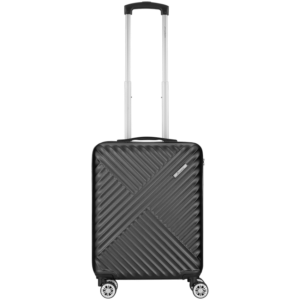 Travelwize Astra ABS 55cm 4-Wheel Spinner Luggage - Black