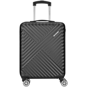 Travelwize Astra ABS 77cm 4-Wheel Spinner Luggage - Black