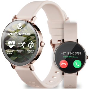 Volkano Aurora Series Ladies Smart Watch - Gold