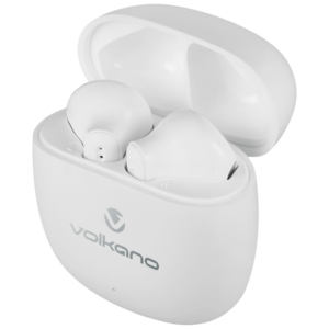 Volkano Sleek Series TWS Earphones - White