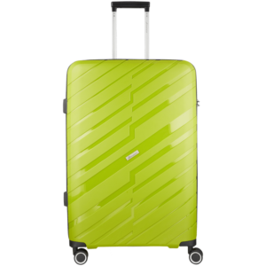 Travelwize Java PP 4-Wheel Spinner 75cm Luggage - Lime