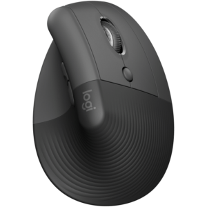 Logitech(R) Lift Vertical Ergonomic Mouse - Graphite / BLACK