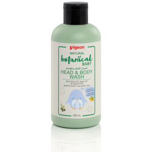 Pigeon - Head and Body Wash 200ml Natural Botanical