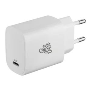 Pro Bass RapidCharge Series 20w Single Type-C Wall Charger - White