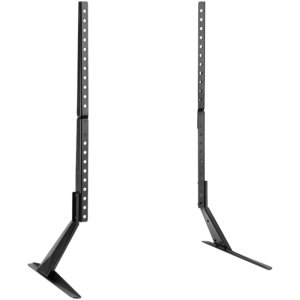 Volkano Steel series Universal Tabletop TV stand for 23" - 75" TVs.