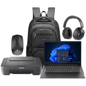 Lenovo 82YU010NSA - V15 AMD Ryzen 3 8/256 Printer+Bag+Mouse+Headphone