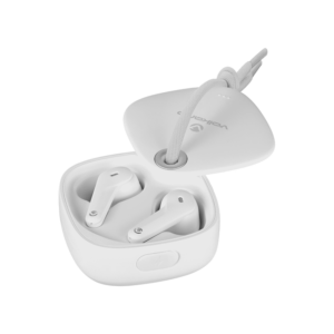 Volkano Ore Series True Wireless Earphones with Charging Case - White