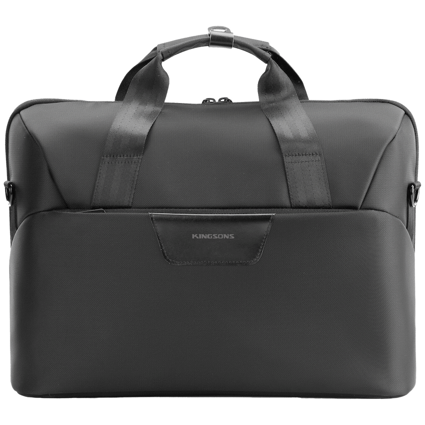 Kingsons Vision Series 15.6" Laptop Shoulder Bag - Black