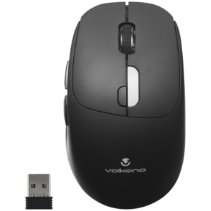 Volkano Quartz Series Wireless Mouse with 3 LED Indicators
