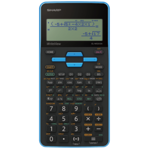 Sharp EL535 Scientific Calculator - 422 Functions- Blue