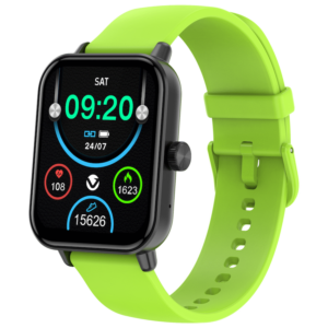Volkano Chroma Series Smartwatch with Green Strap