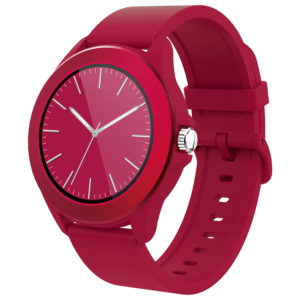 Volkano Splash Series Round Smartwatch - Red
