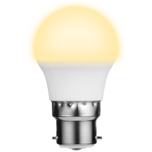 Ellies 5w G45 Residential Golfball Stick Bulb B22 WW